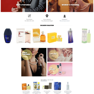 Perfumes, Fragrances Turnkey Dropship Website for Sale