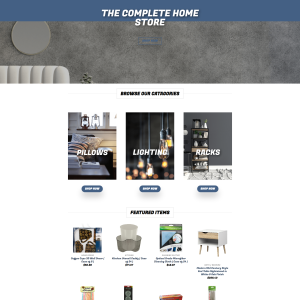 Home Decor Turnkey Dropship Website for Sale