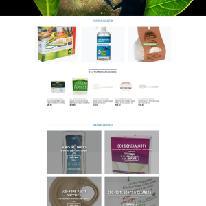 Eco-Friendly Products Dropshipping Website for Sale